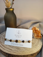 Armband mit Tigerauge & Citrin