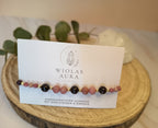 Armband mit Rhodonit & Granat