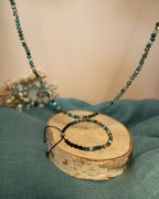 Set: Halskette mit Armband