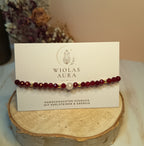 Armband mit Rubin & Mondstein